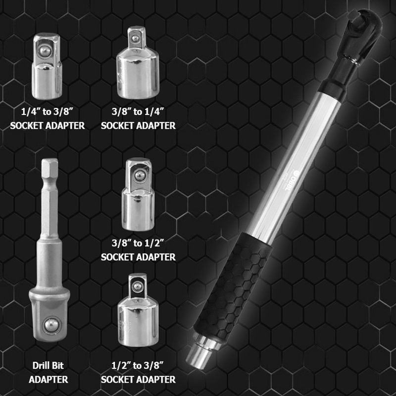 🔧 LIMITED-TIME 55% OFF! ✨ Extendable Ratchet Wrench – Dual-Mode, Chrome Vanadium, Versatile ⚙️