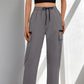 🏆LAST DAY SALE 50% OFF🔥Women's Drawstring Cargo Pants with Pockets