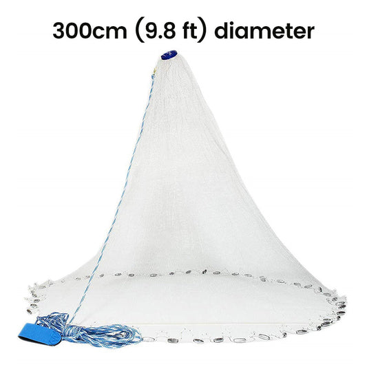 🎣 LIMITED-TIME 50% OFF! ✨ Easy-Throw Cast Net – Heavy-Duty Mesh, Rapid Sinking, Versatile 🌊