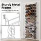 👟  Over-the-Door Shoe Rack Organizer – 24 pockets & tool-free install – Fits standard doors, holds up to 24 pairs – perfect for entryway or closet 🚪✨