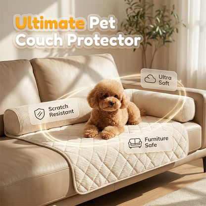 ⏳Limited-time 50% off⏰Cozy Bolstered Pet Couch Protector🛋️🐾