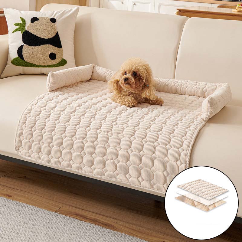 ⏳Limited-time 50% off⏰Cozy Bolstered Pet Couch Protector🛋️🐾