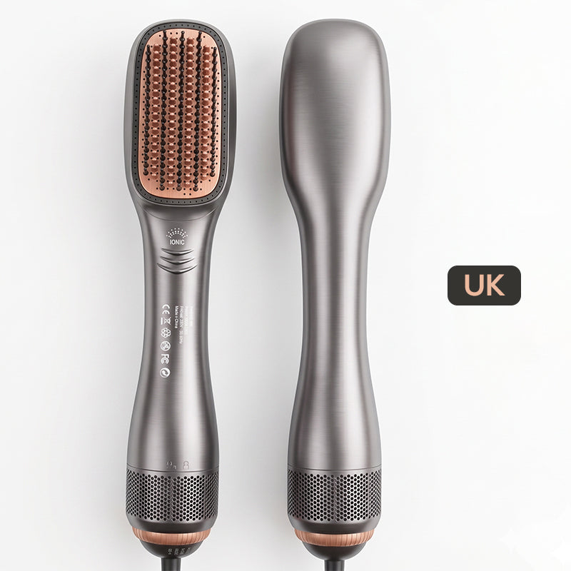 🎉 2026 Sale — Over 162,000 Sold! ✨ 3-in-1 Hot Air Brush – Dry, Detangle & Volumize – Salon-Glossy Results at Home! 🌀