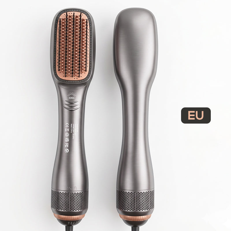 🎉 2026 Sale — Over 162,000 Sold! ✨ 3-in-1 Hot Air Brush – Dry, Detangle & Volumize – Salon-Glossy Results at Home! 🌀