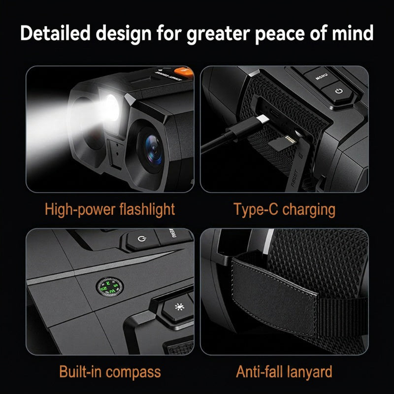 🔭 LIMITED-TIME 50% OFF! 🌙 800m HD Night Vision Binoculars – 4K Clarity, Day/Night Mode, Powerful IR ⚡
