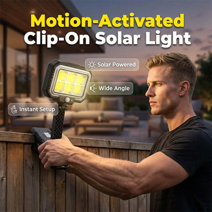 ☀️Limited Discount 50% Off🎁!!Clip-On Solar Motion Sensor Light