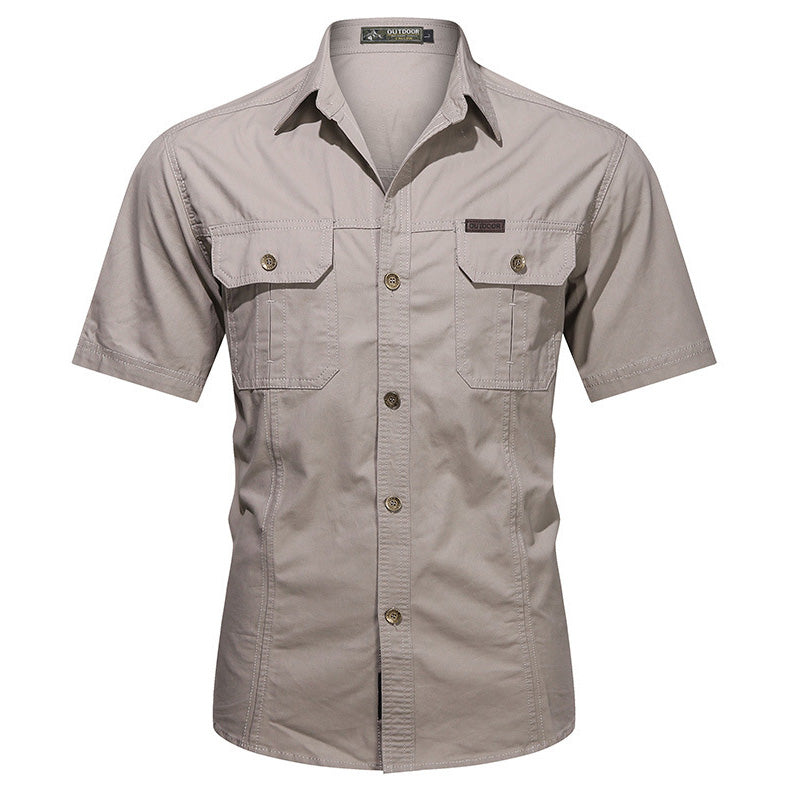 💥 Limited-50% OFF Offer 👕 Men’s Short Sleeve Tactical Shirt – Sleek, Practical & Easy to Style ✨