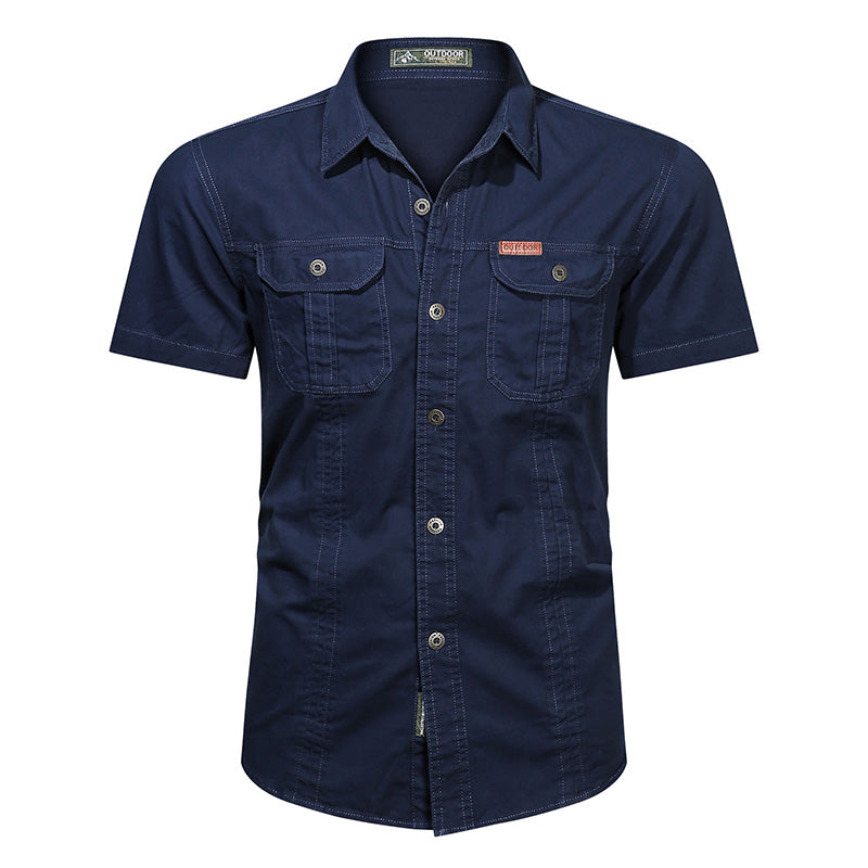 💥 Limited-50% OFF Offer 👕 Men’s Short Sleeve Tactical Shirt – Sleek, Practical & Easy to Style ✨