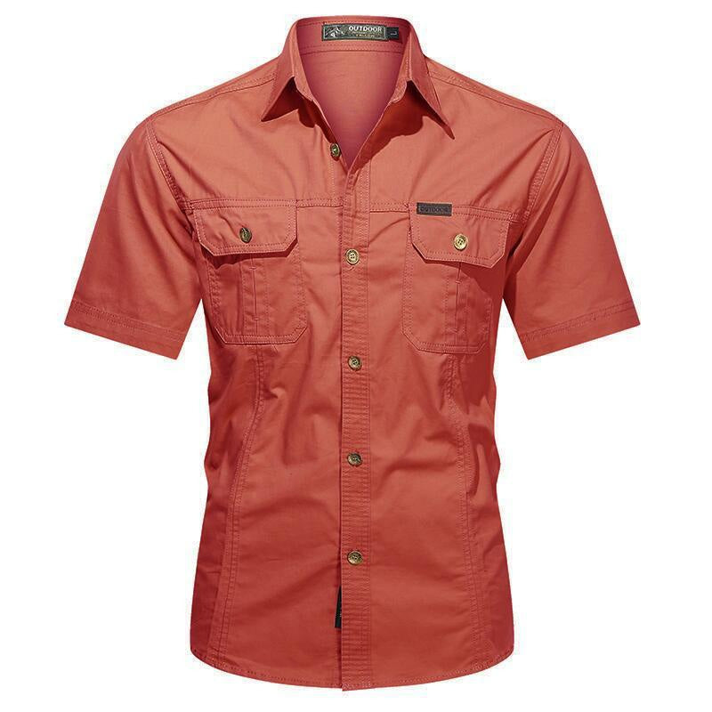 💥 Limited-50% OFF Offer 👕 Men’s Short Sleeve Tactical Shirt – Sleek, Practical & Easy to Style ✨