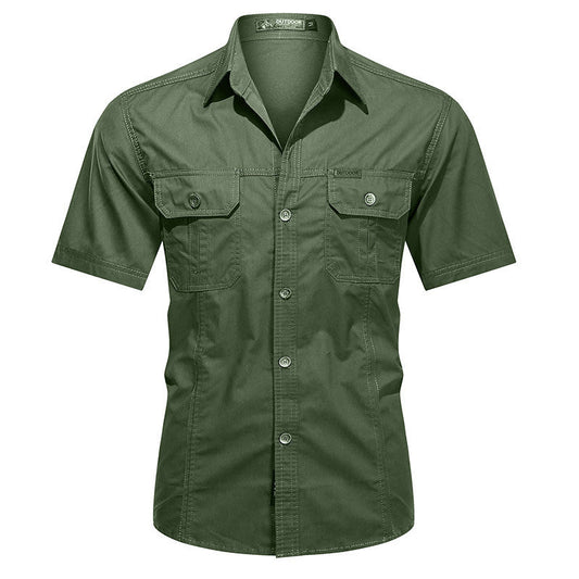 💥 Limited-50% OFF Offer 👕 Men’s Short Sleeve Tactical Shirt – Sleek, Practical & Easy to Style ✨