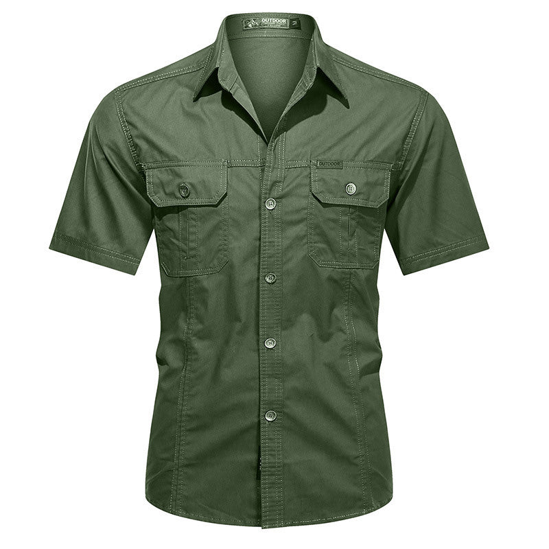 💥 Limited-50% OFF Offer 👕 Men’s Short Sleeve Tactical Shirt – Sleek, Practical & Easy to Style ✨