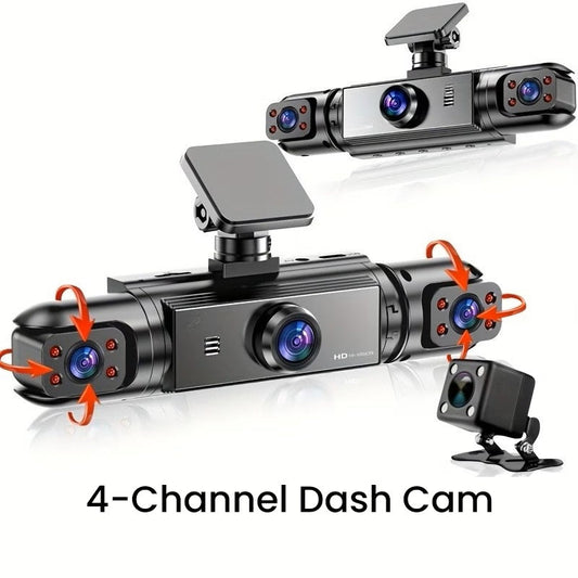 🚗 LIMITED-TIME 50% OFF! ✨ 360° Eagle Eye Parking Camera – 1080P, 4-Way Display, WiFi 📹