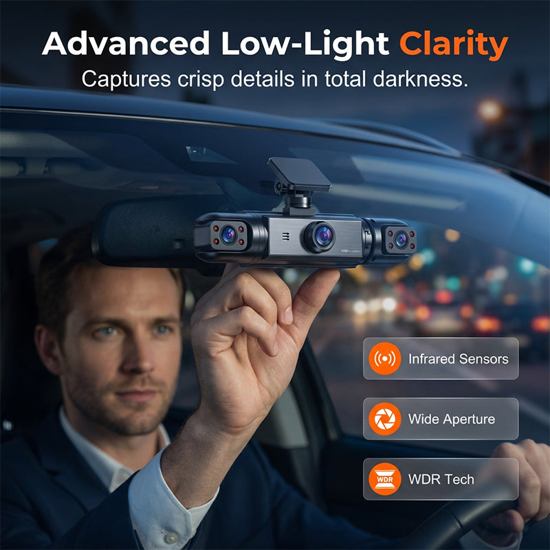 🚗 LIMITED-TIME 50% OFF! ✨ 360° Eagle Eye Parking Camera – 1080P, 4-Way Display, WiFi 📹