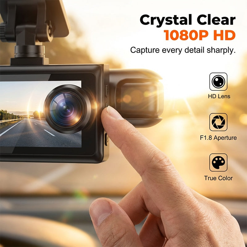 🚗 LIMITED-TIME 50% OFF! ✨ 360° Eagle Eye Parking Camera – 1080P, 4-Way Display, WiFi 📹