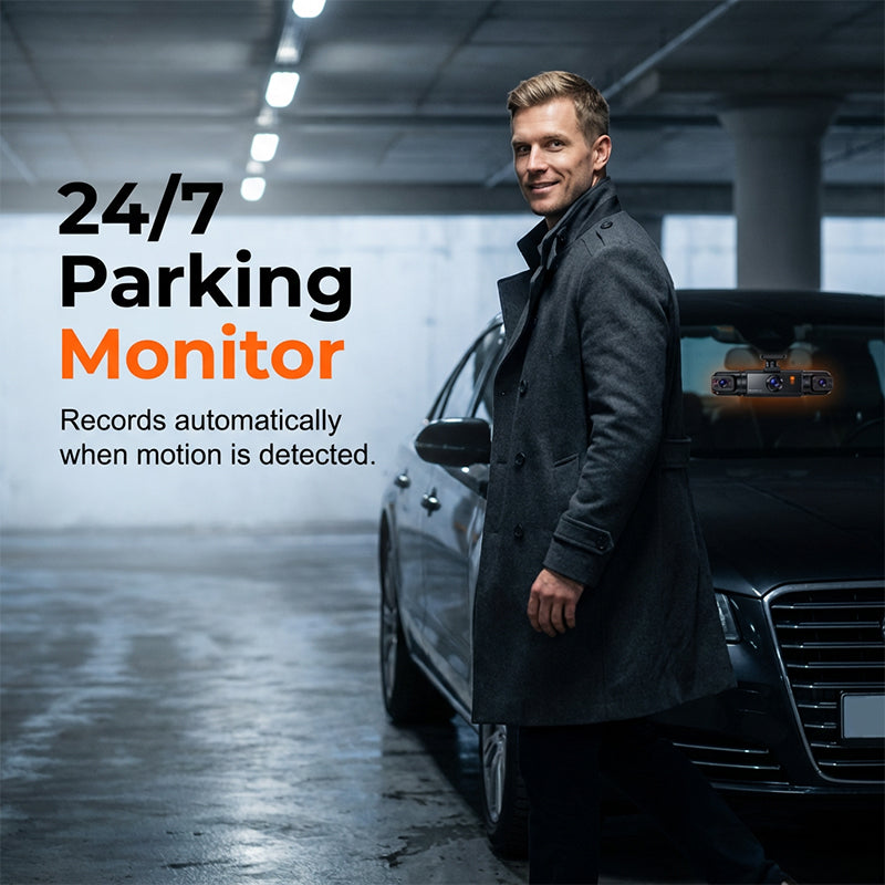 🚗 LIMITED-TIME 50% OFF! ✨ 360° Eagle Eye Parking Camera – 1080P, 4-Way Display, WiFi 📹