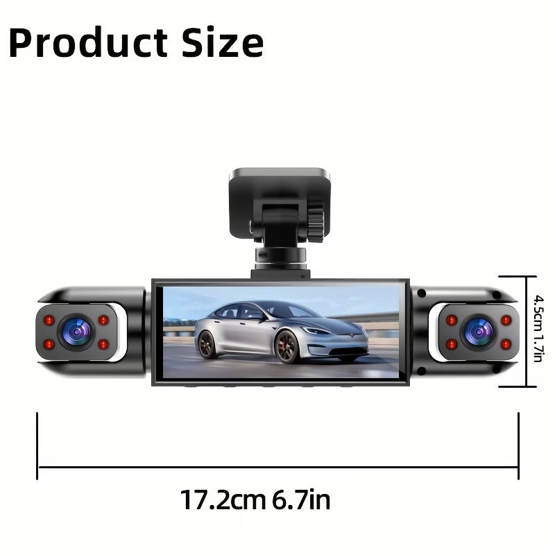 🚗 LIMITED-TIME 50% OFF! ✨ 360° Eagle Eye Parking Camera – 1080P, 4-Way Display, WiFi 📹