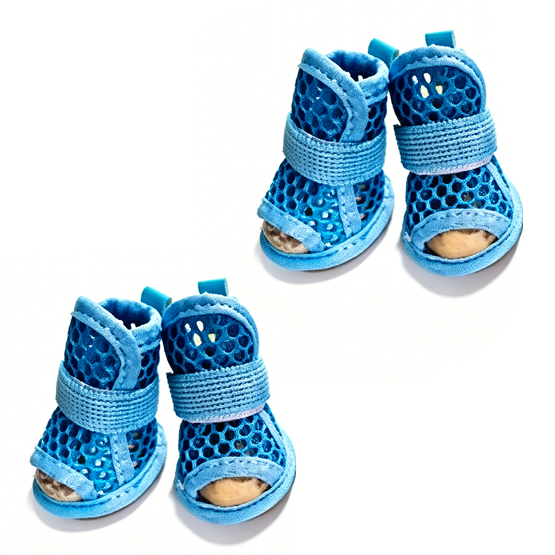🐾☀️ 50% OFF! 🐕Lightweight Mesh Anti-Slip Pet Dog Boots – Breathable Summer Sandals for All Terrain Use