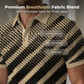 👔 LIMITED-TIME 50% OFF! 💥 Men's Geometric Print Collared Shirts – Muscle Fit, Breathable, Fade Resistant ✨