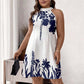 🌸 LIMITED-TIME 50% OFF! 💥 Women's Floral Print Halter Neck Dress – Chic, Flowy, Summer Essential ✨