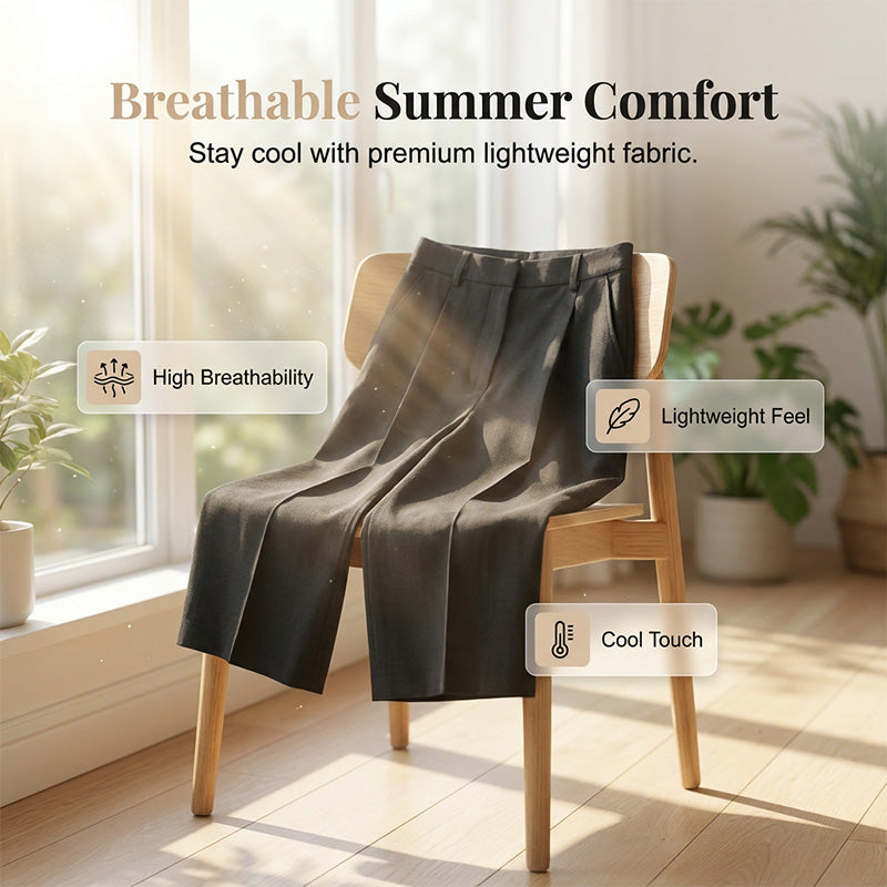 🩳 LIMITED-TIME 50% OFF! 💥 Women's Loose Fit Bermuda Shorts – High-Waist, Front Pleats, Breathable ✨
