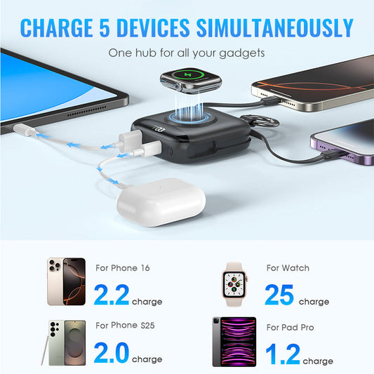 ⏰🔥LIMITED TIME 50% OFF!🔥50K+ SOLD! Portable Magnetic Fast Charging Power Bank