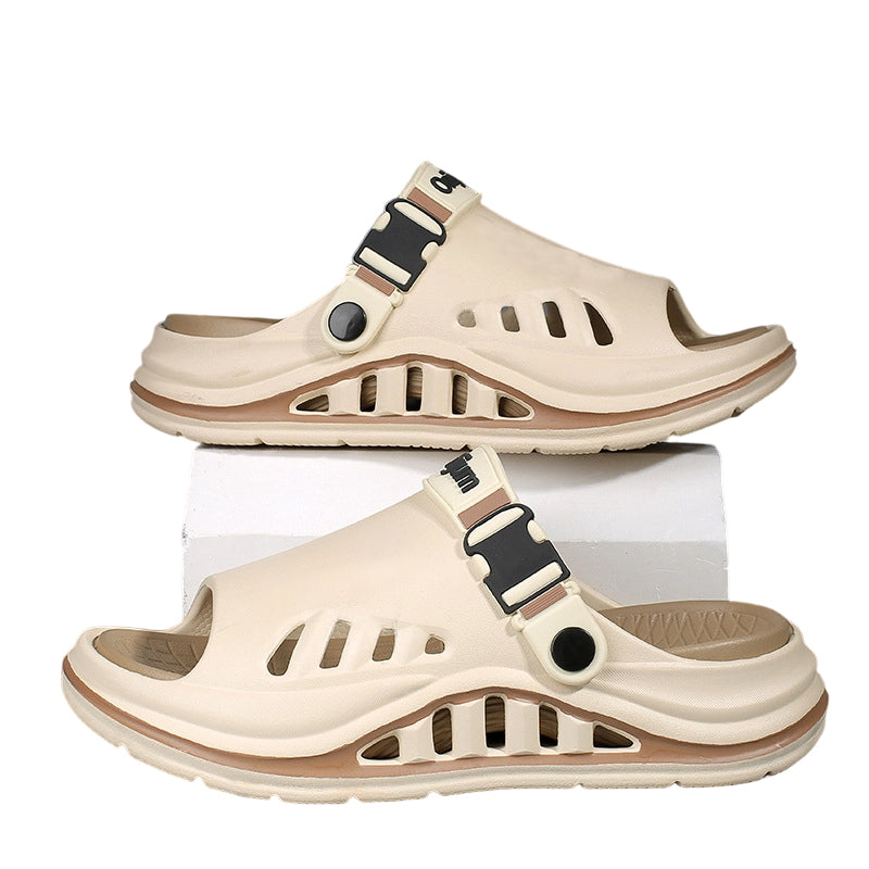 🏃 Men's Athletic Breathable Sandals with Thick Sole — Non-Slip, Lightweight & Great for Active Days