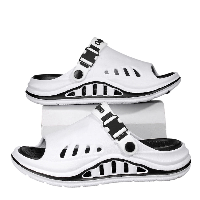 🏃 Men's Athletic Breathable Sandals with Thick Sole — Non-Slip, Lightweight & Great for Active Days