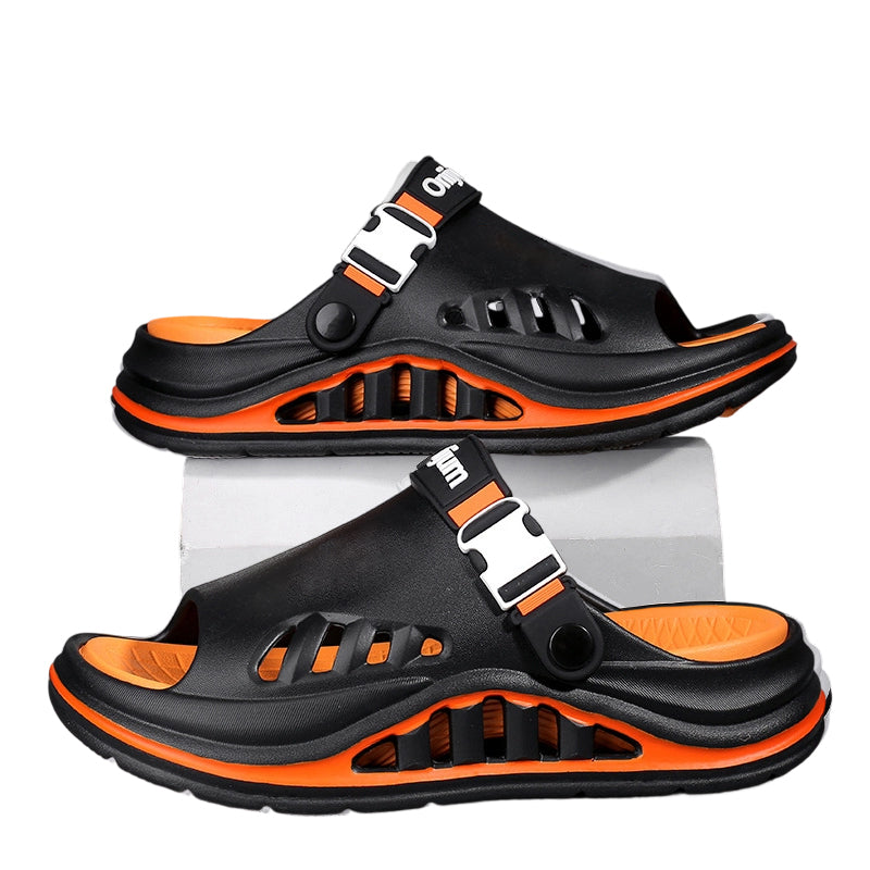 🏃 Men's Athletic Breathable Sandals with Thick Sole — Non-Slip, Lightweight & Great for Active Days