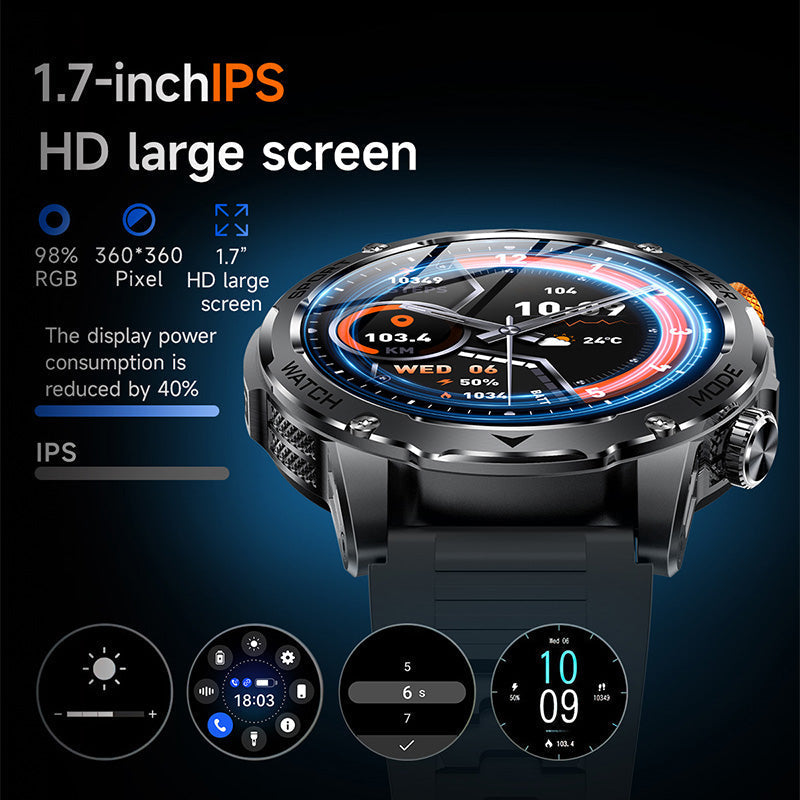 📢📢50% OFF !! ⏰1000mAh Battery Smart Bluetoot Sports Watch