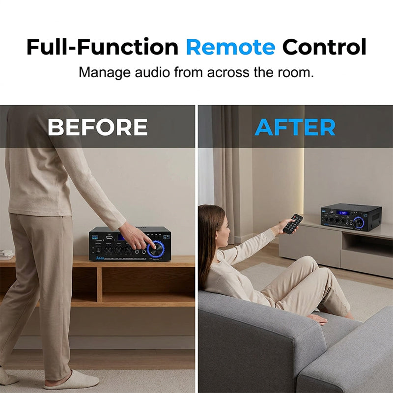 ⏰🔥LIMITED TIME 50% OFF!🔥Digital Amplifier for Karaoke and Music