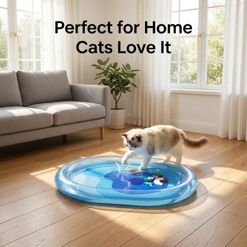⏰🔥LIMITED TIME 50% OFF!🔥50K+ SOLD! Inflatable Cooling Water Bed for Cats