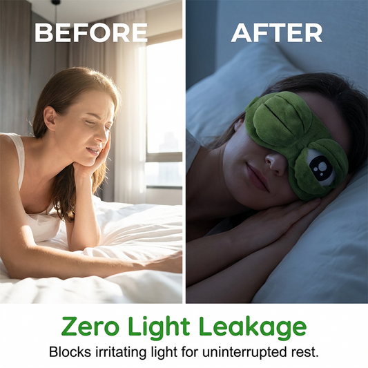 Funny 3D Frog Sleep Eye Mask