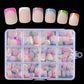 🥳2026 HOT SALE🥳💞50K+ SOLD!💅✨ 50% OFF!🎁 Color Pop Press-On Nails