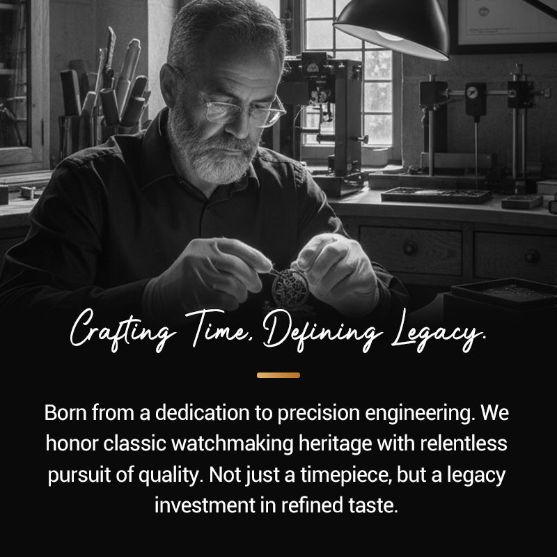 ⏳LIMITED-TIME 50% OFF!⌚Men's Classic Quartz Watch – Durable Band, Timeless Style 🖤