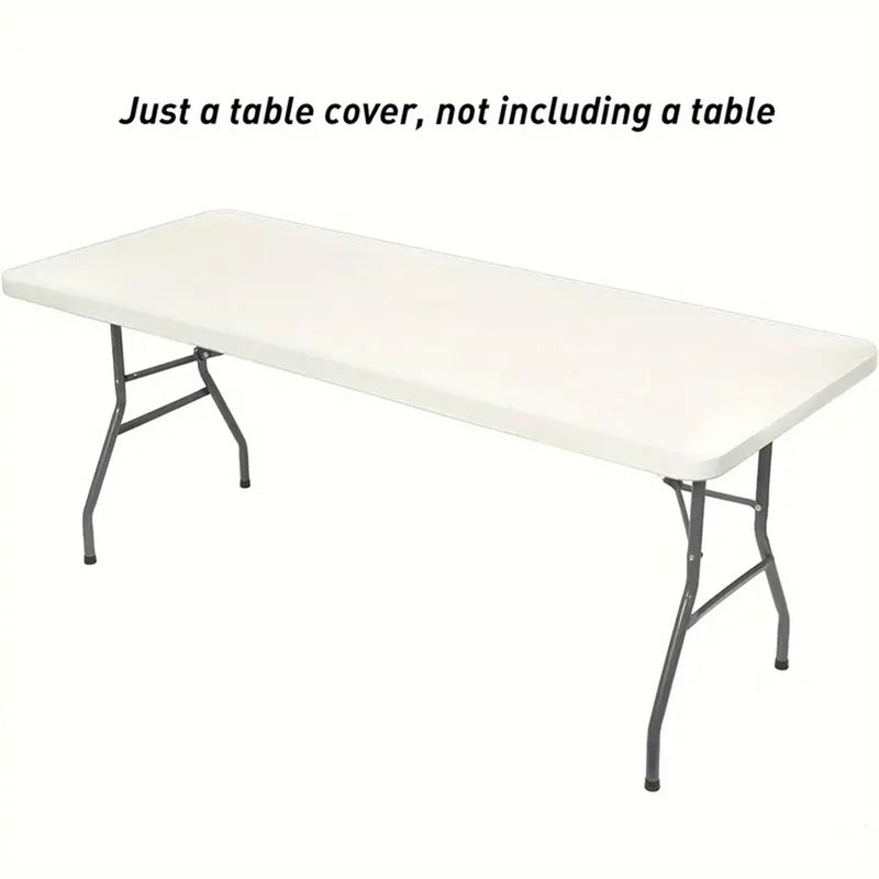 🔥Hot Sale 50% OFF🔥 No More Sliding Tablecloths! Fitted Spandex Cover – Stays Put, Wrinkle-Free & Washable 🍷