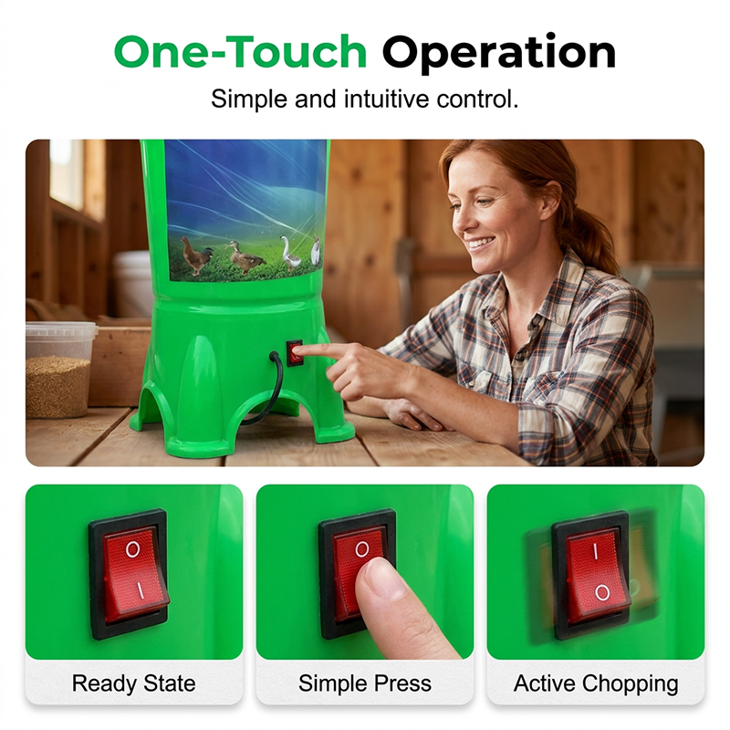 🎉 2026 Sale — Over 49,000 Sold ⚡ Electric Poultry Feed Processing Chopper 🐔