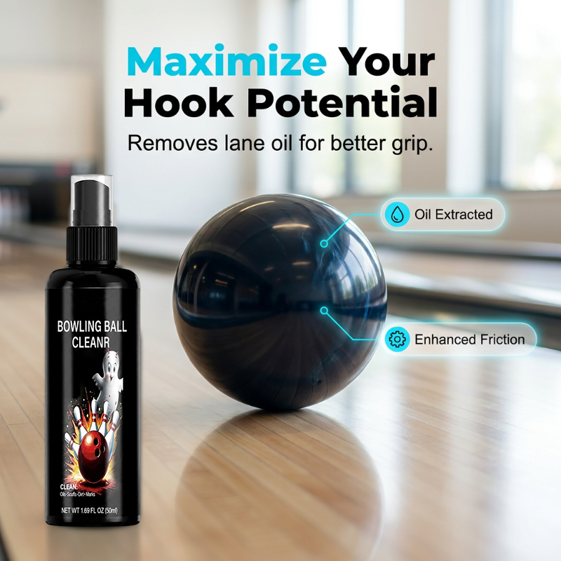 🎳 Quick-Drying Bowling Ball Spray — Professional Cleaner & Polish for Instant Shine