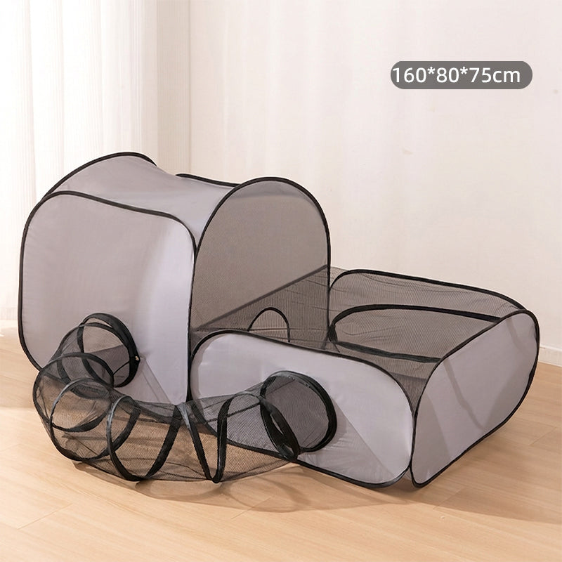 ⏰🔥LIMITED TIME 50% OFF!🔥50K+ SOLD! Large Cat Tunnel for Play and Lounging