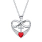 🥳2026 HOT SALE🥳💞50K+ SOLD!✨ 💝 Infinity Heart Cross Necklace with Wing Pendant – Faith & Eternal Love ✨