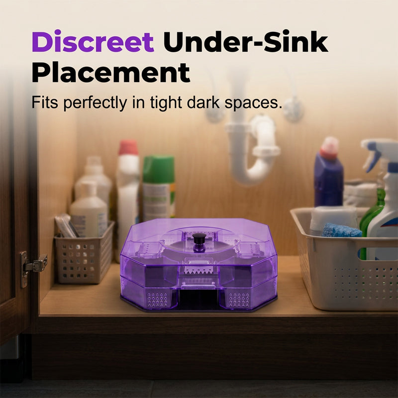 🔥Reusable Effective Roach Trap🪳😰Non-Toxic Sticky Cockroach Catcher for Kitchen Home Indoor Pest Control🚫