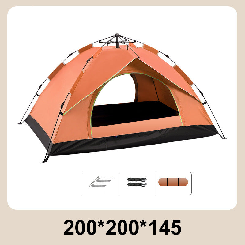 🏕️ 50% Off! ⛺ Automatic Quick Pop-Up Waterproof Camping Tent — Pop-up design, waterproof and UV-resistant — Fits 2–3 people — Perfect for the beach, music festivals, or forest adventures 🌧️