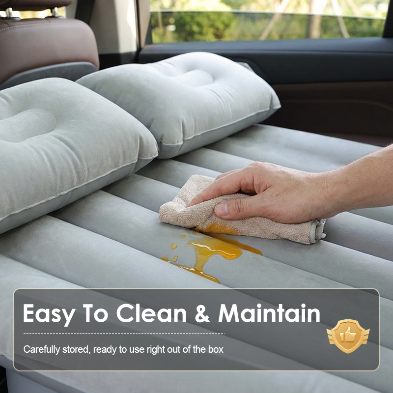 ⏳🔥LIMITED-TIME 50% OFF! ⏰ Inflatable Car Air Mattress Travel Bed