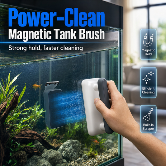🎁2026 New Arrivals 49% OFF💥Magnetic Aquarium Glass Cleaner Tool