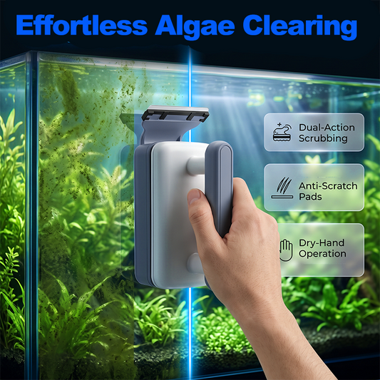 🎁2026 New Arrivals 49% OFF💥Magnetic Aquarium Glass Cleaner Tool