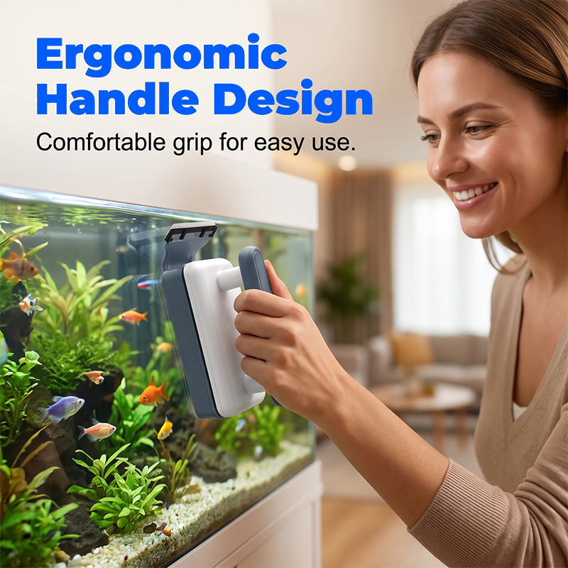 🐠🧲 50% OFF! Magnetic Aquarium Glass Cleaner Tool – Dual-Sided, Algae-Free, Scratch-Proof