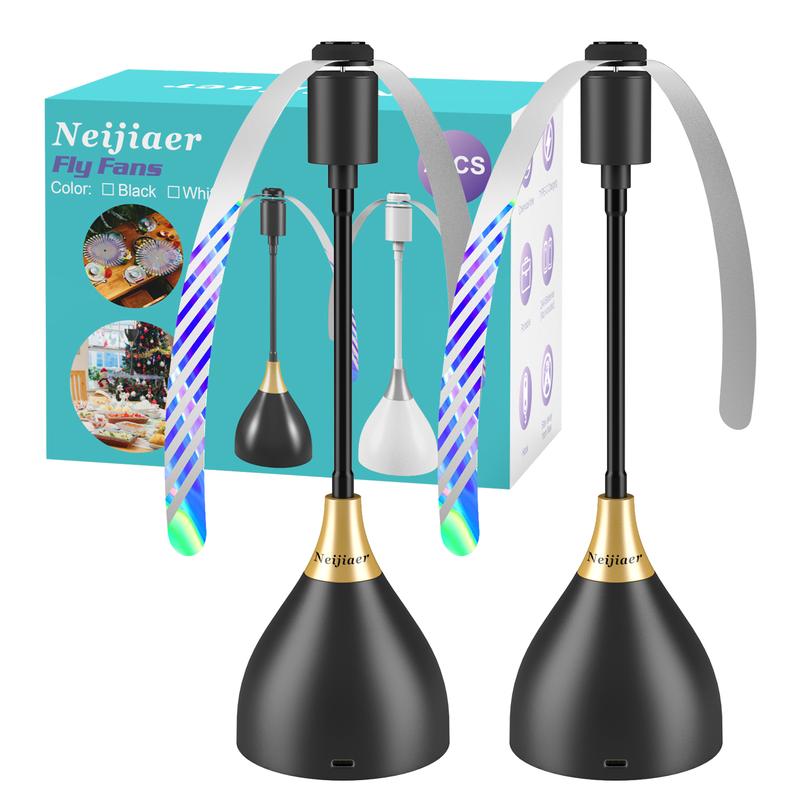 🪰 2026 Sale — Over 31,000 Sold! ✨ Smart Fly Repellent Fan – Holographic Blades & Portable 🧺