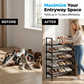 👟 50% OFF NOW! 🏠 Multi-layer Shoe Storage Shelf – High capacity, tool-free assembly & sturdy design – Organize up to 18 pairs in minutes 🛠️