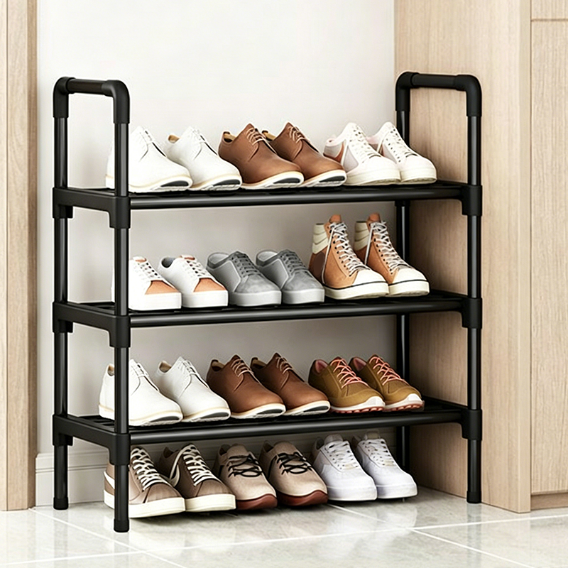 👟 50% OFF NOW! 🏠 Multi-layer Shoe Storage Shelf – High capacity, tool-free assembly & sturdy design – Organize up to 18 pairs in minutes 🛠️