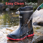 🎉 LIMITED TIME 50% OFF! 🥾 Waterproof Rain Boots – Grip Muddy Trails, Stay Dry in Style 🌧️