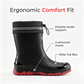 🎉 LIMITED TIME 50% OFF! 🥾 Waterproof Rain Boots – Grip Muddy Trails, Stay Dry in Style 🌧️